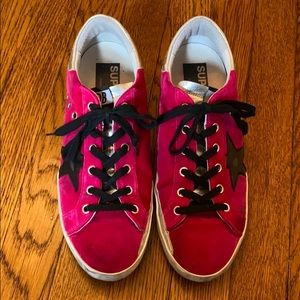 Golden Goose Superstar Sneakers, Size 39
